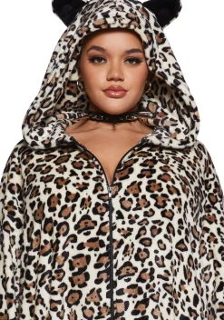 Current Mood Jumpsuits & Rompers*Sleepover Ready Leopard Jumpsuit