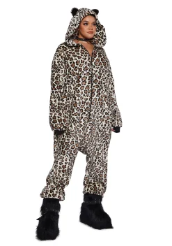 Current Mood Jumpsuits & Rompers*Sleepover Ready Leopard Jumpsuit