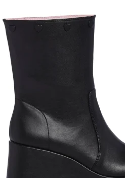 Sugar Thrillz Boots|Platforms*Snuggle Wonderland Platform Boots - Black