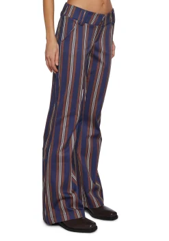 dELiA*s by Dolls Kill Bottoms|Pants*Soho Chic Striped Trousers