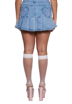 Sugar Thrillz Bottoms|Skirts*Sparkle Beauty Mini Skirt