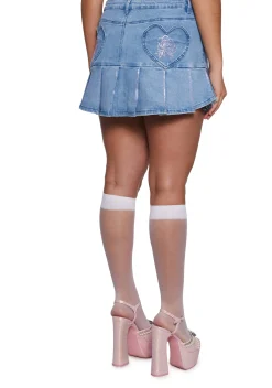 Sugar Thrillz Bottoms|Skirts*Sparkle Beauty Mini Skirt