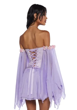 Sugar Thrillz Dresses|Mini Dresses*Sparkling Enchantment Mini Dress - Purple