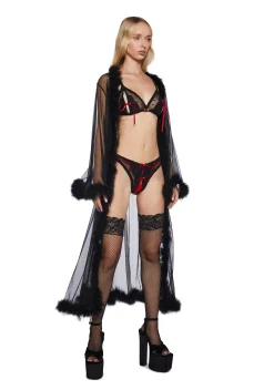 Sugar Thrillz Lingerie*Special Night Crotchless Thong Panty