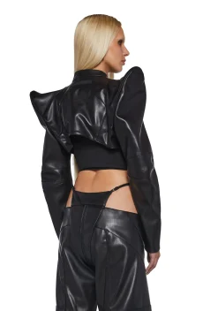 Namilia Outerwear*Spike Moto Bolero Jacket