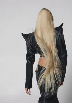Namilia Outerwear*Spike Moto Bolero Jacket