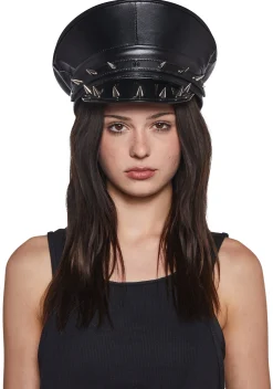 Funk Plus Hats*Spiked Captain Hat
