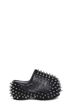 Current Mood Platforms*Spiked Out Platform Clogs