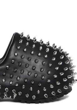 Current Mood Platforms*Spiked Out Platform Clogs