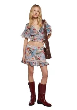 Current Mood Bottoms|Skirts*Springtime Seductions Mini Skirt