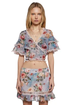 Current Mood Bottoms|Skirts*Springtime Seductions Mini Skirt
