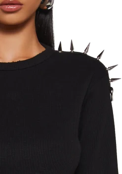 Current Mood Tops*Stage Dive Long Sleeve Top
