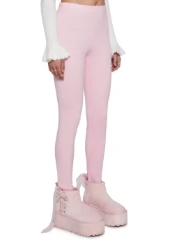 Sugar Thrillz Bottoms*Star Quality Lace-Up Leggings