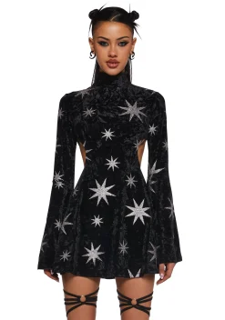Club Exx Dresses|Mini Dresses*Stardust Splendor Mini Dress