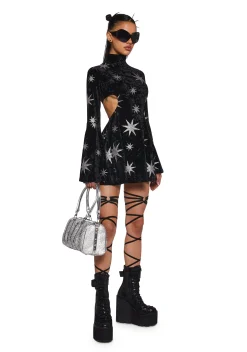 Club Exx Dresses|Mini Dresses*Stardust Splendor Mini Dress