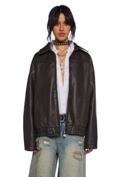 dELiA*s by Dolls Kill Outerwear|Plus*State Of Yearning Bomber Jacket