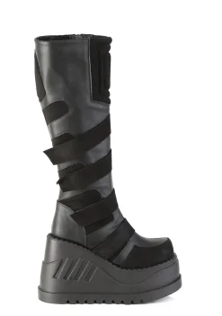 Demonia Boots*Stomp-228 Knee High Boots