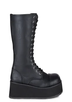 Demonia Boots|Platforms*Stomp You Out Platform Boots