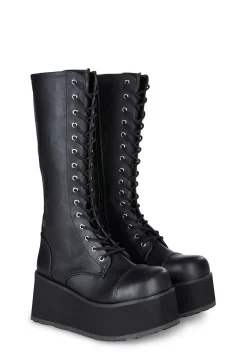 Demonia Boots|Platforms*Stomp You Out Platform Boots