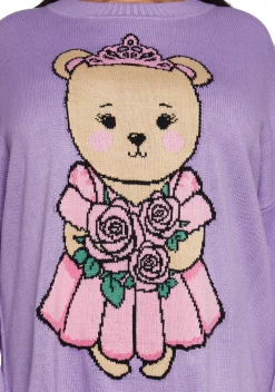 Sugar Thrillz Tops|Plus*Storybook Sweetness Intarsia Sweater