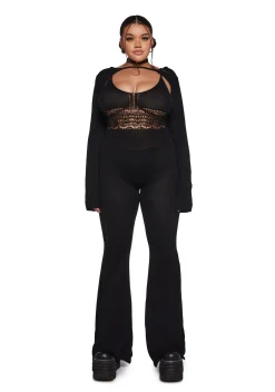 Current Mood Jumpsuits & Rompers|Plus*Sudden Silence Jumpsuit And Shrug Set