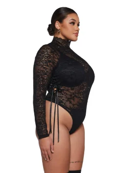 Current Mood Tops|Plus*Sultry Provocations Lace Bodysuit