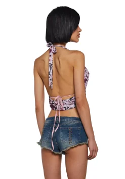Current Mood Tops*Sun Kissed Halter Top - Floral