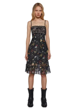 Current Mood Dresses|Plus*Sunkissed Sunsets Midi Dress