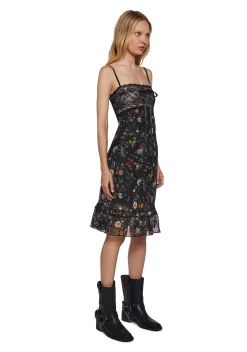 Current Mood Dresses|Plus*Sunkissed Sunsets Midi Dress