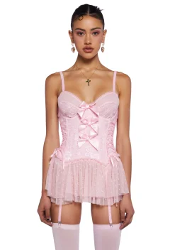Sugar Thrillz Lingerie*Sweet Courtship Lace Teddy