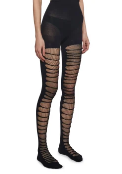 x_Leg Avenue Socks & Tights*Sweet Disaster Fishnet Tights
