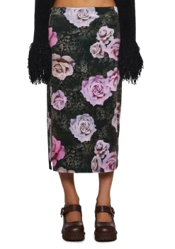 dELiA*s by Dolls Kill Bottoms|Skirts*Sweet Disposition Velour Midi Skirt