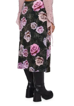 dELiA*s by Dolls Kill Bottoms|Skirts*Sweet Disposition Velour Midi Skirt
