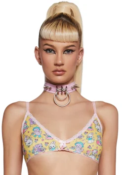 Sugar Thrillz Lingerie*Sweet Dreamscape Knit Bra
