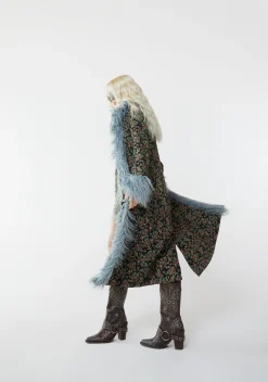 Current Mood Outerwear|Plus*Sweet Pea Serenity Faux Fur Coat