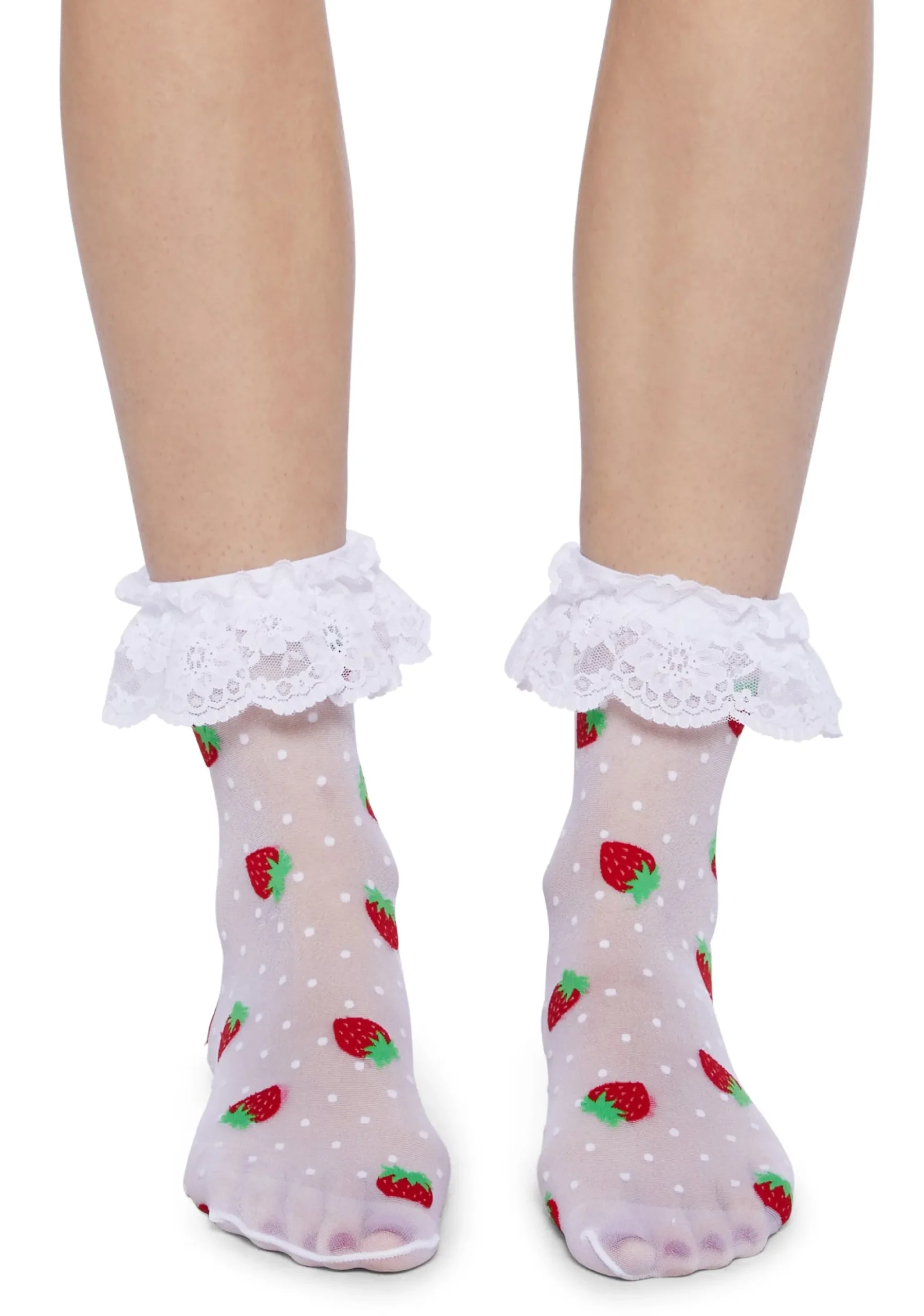 x_Leg Avenue Socks & Tights*Tasty Serenade Lace Socks