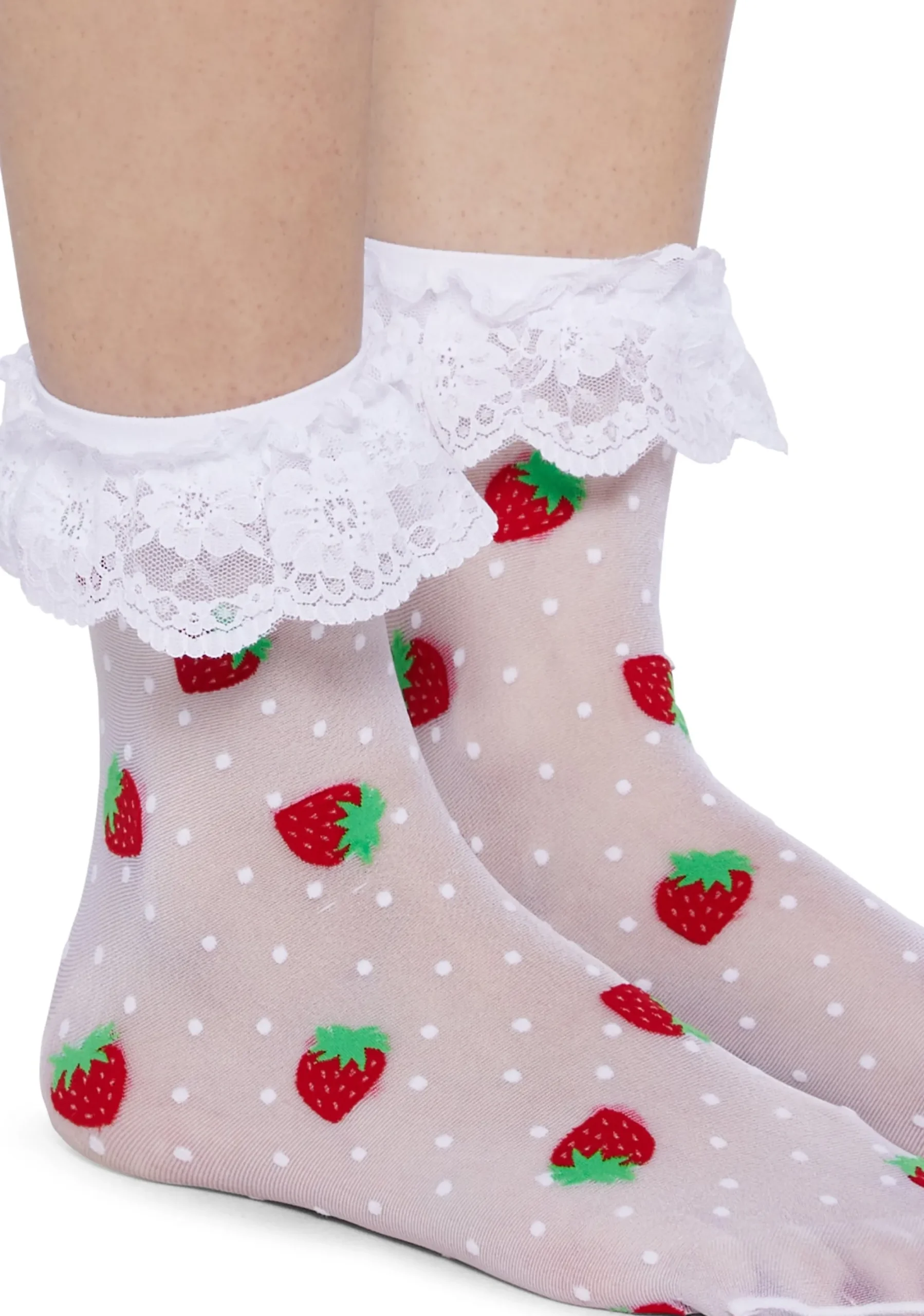 x_Leg Avenue Socks & Tights*Tasty Serenade Lace Socks