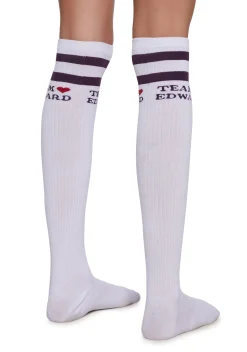 Dolls Kill x Twilight Socks & Tights*Team Edward Knee High Socks