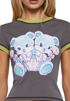 Current Mood Tops|Plus*Teddy Twins Baby Tee