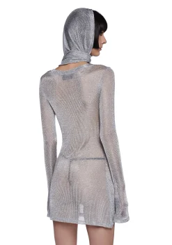 DARKER WAVS Dresses|Mini Dresses*Tempo Metallic Knit Mini Dress