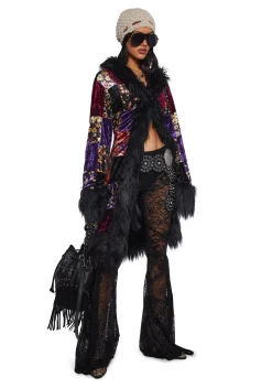 Current Mood Bottoms|Pants*Test Of Time Lace And Fringe Flare Pants