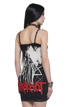 Dolls Kill x Slipknot Dresses|Plus*The Heretic Anthem Bodycon Dress