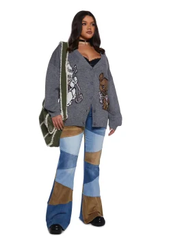 dELiA*s by Dolls Kill Bottoms|Pants*There She Goes Patchwork Jeans