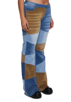 dELiA*s by Dolls Kill Bottoms|Pants*There She Goes Patchwork Jeans