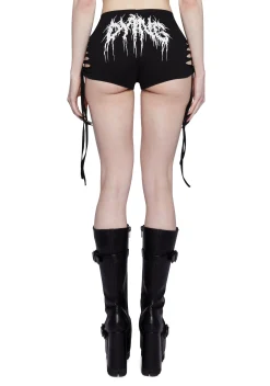 Widow Bottoms|Shorts*Thinking Rambunctious Shredded Shorts