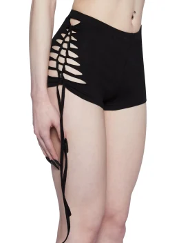 Widow Bottoms|Shorts*Thinking Rambunctious Shredded Shorts