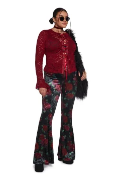 Widow Outerwear|Plus*Thorned Morte Velvet Duster