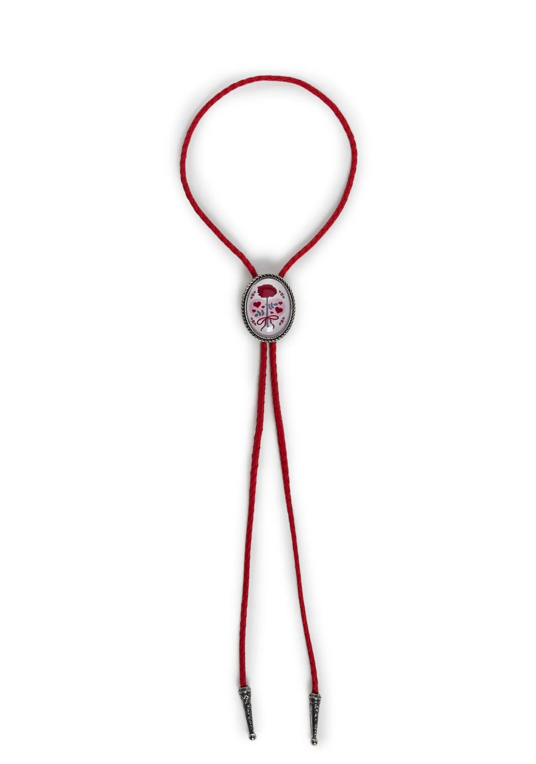 x_Dolls Kill Jewelry*Thorned Rose Bolo Tie