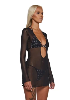 Playboy by Dolls Kill Swim|Plus*Total Stunner Swim Cover Up