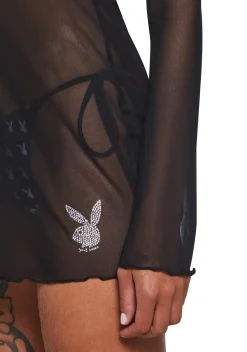 Playboy by Dolls Kill Swim|Plus*Total Stunner Swim Cover Up